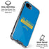NFL Los Angeles Chargers Blue Performance Series iPhone 16e Clear Case