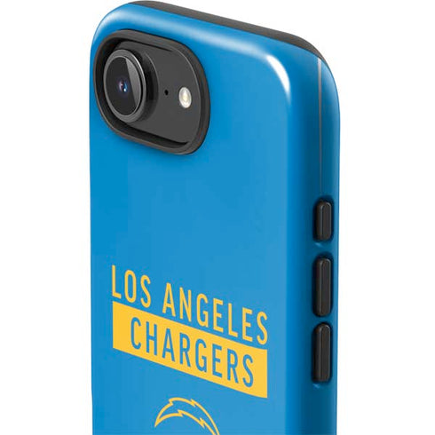 NFL Los Angeles Chargers Blue Performance Series iPhone 16e Impact Case