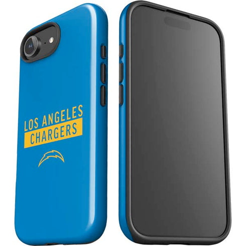 NFL Los Angeles Chargers Blue Performance Series iPhone 16e Impact Case