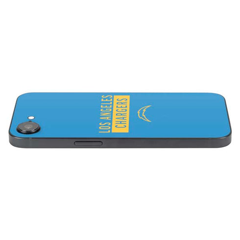 NFL Los Angeles Chargers Blue Performance Series iPhone 16e Skin