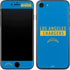NFL Los Angeles Chargers Blue Performance Series iPhone 8 Skin
