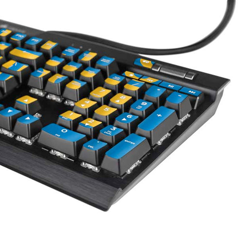NFL Los Angeles Chargers Blue Performance Series K95 RGB PLATINUM Mechanical Gaming Keyboard Skin