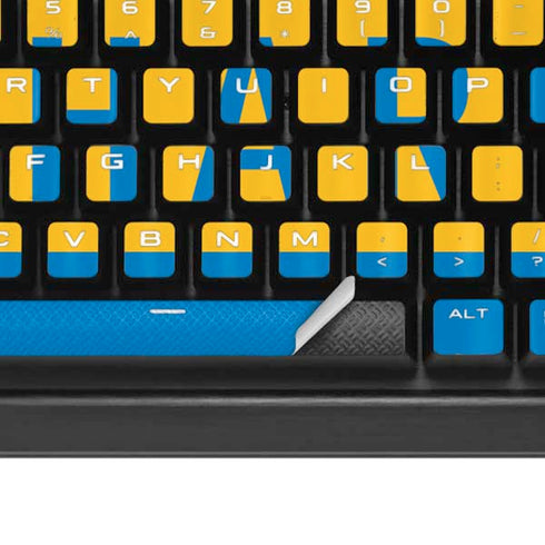 NFL Los Angeles Chargers Blue Performance Series K95 RGB PLATINUM Mechanical Gaming Keyboard Skin