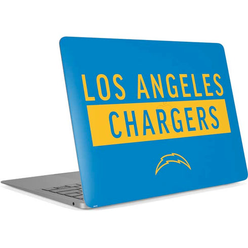 NFL Los Angeles Chargers Blue Performance Series Apple MacBook Air Skin