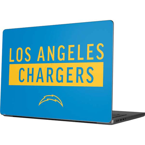 NFL Los Angeles Chargers Blue Performance Series Apple MacBook Pro 14-inch Skin
