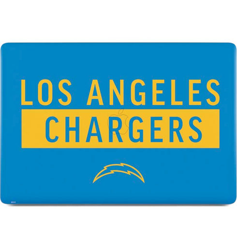 NFL Los Angeles Chargers Blue Performance Series MacBook Skins