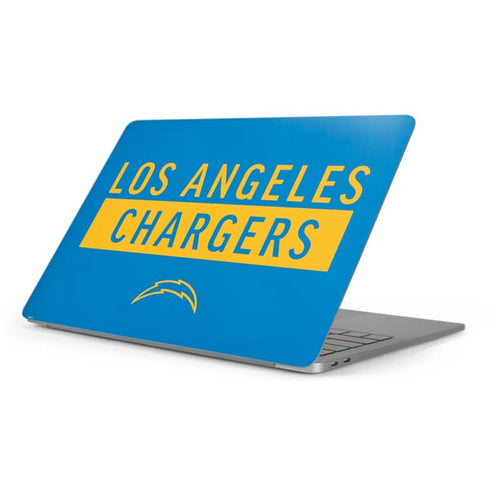 NFL Los Angeles Chargers Blue Performance Series Apple MacBook Pro 16-inch Skin