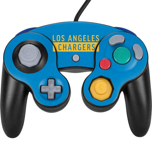NFL Los Angeles Chargers Blue Performance Series Nintendo Skins