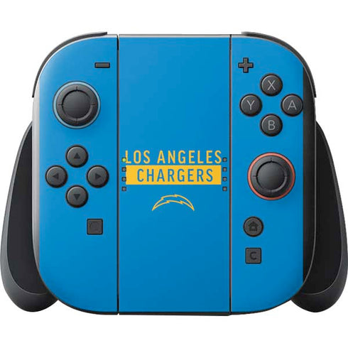 NFL Los Angeles Chargers Blue Performance Series Nintendo Switch 2 (2025) with Joy-Con Skin
