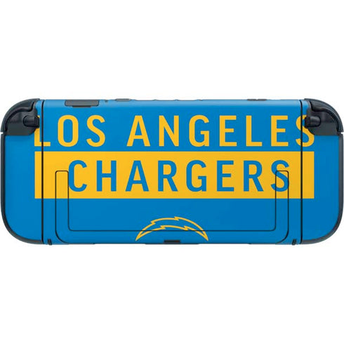 NFL Los Angeles Chargers Blue Performance Series Nintendo Switch 2 (2025) with Joy-Con Skin