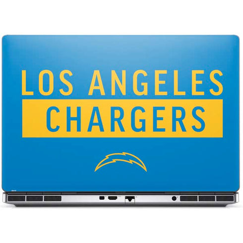 NFL Los Angeles Chargers Blue Performance Series Dell Precision Skin