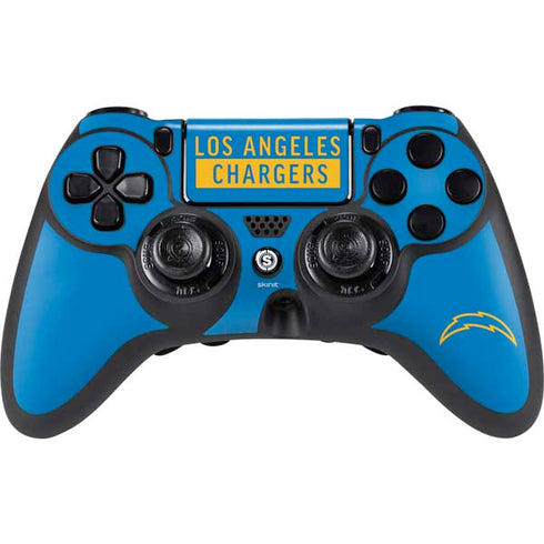 NFL Los Angeles Chargers Blue Performance Series PlayStation PS4 Skins
