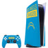 NFL Los Angeles Chargers Blue Performance Series PlayStation PS5 Skins