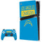 NFL Los Angeles Chargers Blue Performance Series PS5 Pro Bundle Skin