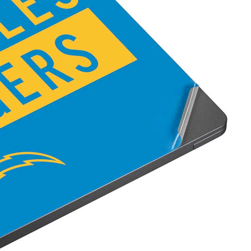 NFL Los Angeles Chargers Blue Performance Series Surface Laptop 7 15in Skin