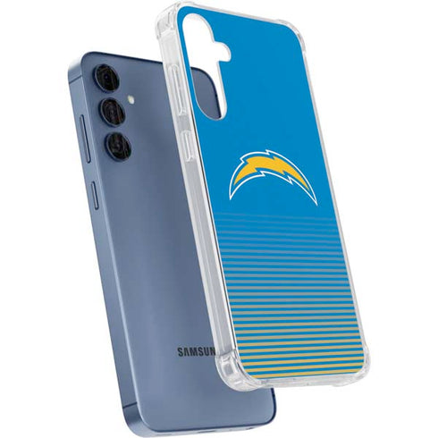 NFL Los Angeles Chargers Breakaway Galaxy A35 5G Clear Case