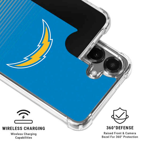 NFL Los Angeles Chargers Breakaway Galaxy S26 Clear Case