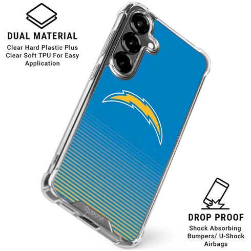 NFL Los Angeles Chargers Breakaway Galaxy S26 Plus Clear Case