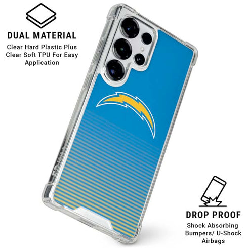 NFL Los Angeles Chargers Breakaway Galaxy S26 Ultra Clear Case