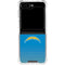 NFL Los Angeles Chargers Breakaway Galaxy Z Flip6 Clear Case