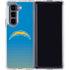 NFL Los Angeles Chargers Breakaway Galaxy Z Fold5 5G Clear Case