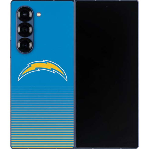 NFL Los Angeles Chargers Breakaway Galaxy Z Fold6 Skin