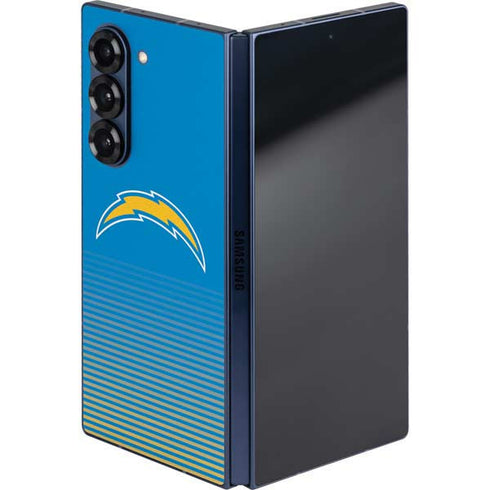 NFL Los Angeles Chargers Breakaway Galaxy Z Fold6 Skin