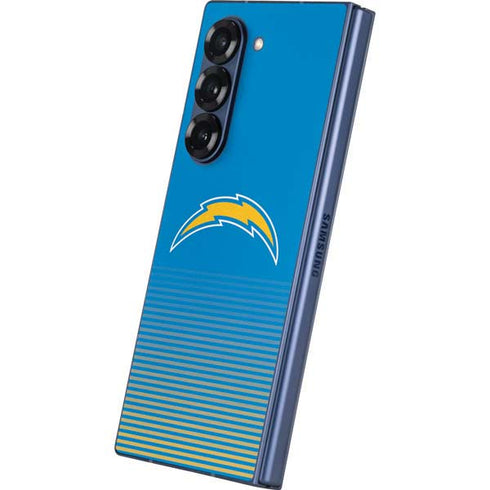 NFL Los Angeles Chargers Breakaway Galaxy Z Fold6 Skin