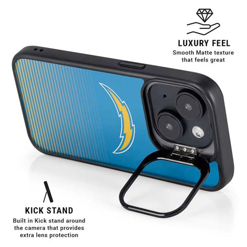 NFL Los Angeles Chargers Breakaway iPhone 14 Plus Kickstand Case