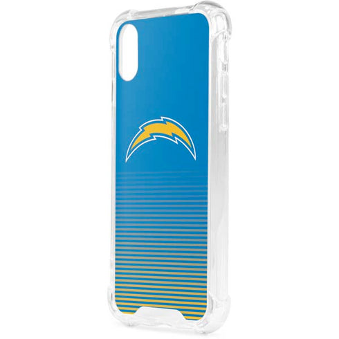 NFL Los Angeles Chargers Breakaway iPhone XS Clear Case