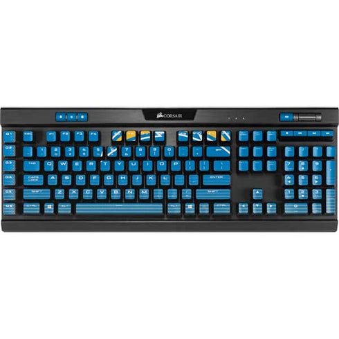 NFL Los Angeles Chargers Breakaway K95 RGB PLATINUM Mechanical Gaming Keyboard Skin