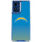 NFL Los Angeles Chargers Breakaway Moto G Play 4G (2024) Clear Case