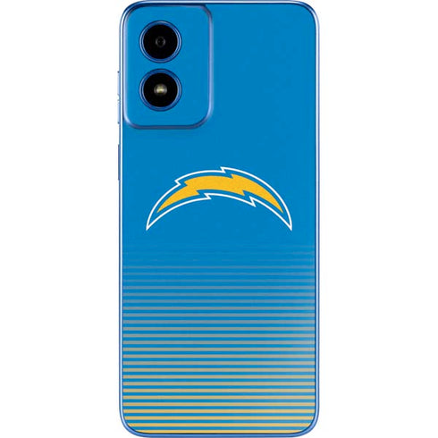 NFL Los Angeles Chargers Breakaway Moto G Play 4G (2024) Skin