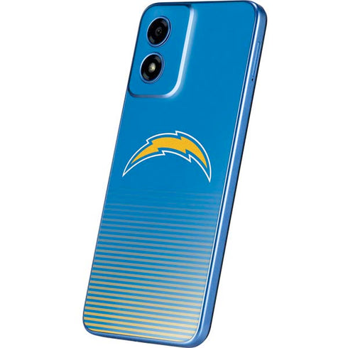 NFL Los Angeles Chargers Breakaway Moto G Play 4G (2024) Skin