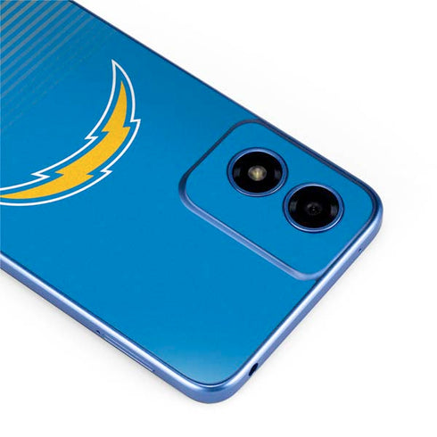 NFL Los Angeles Chargers Breakaway Moto G Play 4G (2024) Skin