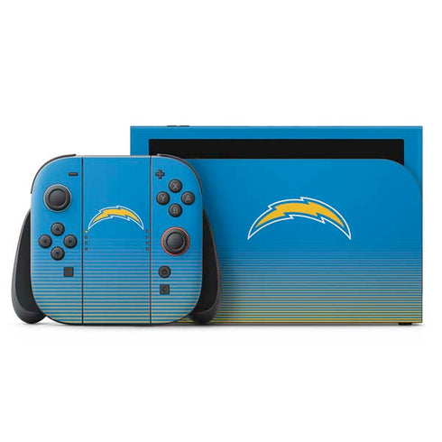 NFL Los Angeles Chargers Breakaway Nintendo Skins