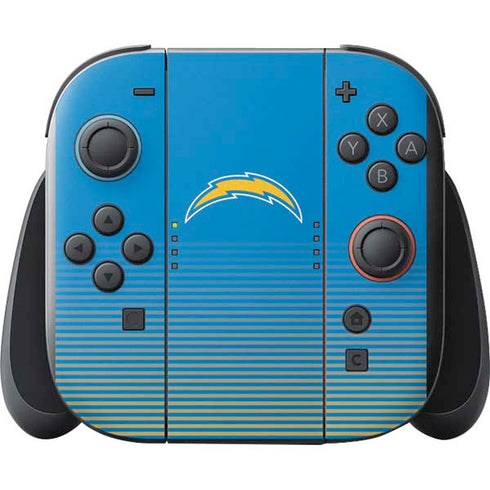 NFL Los Angeles Chargers Breakaway Nintendo Switch 2 (2025) with Joy-Con Skin