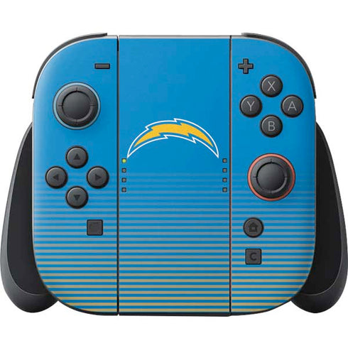 NFL Los Angeles Chargers Breakaway Nintendo Switch 2 (2025) Joy-Con Controller Skin