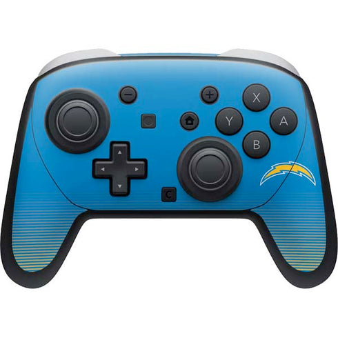 NFL Los Angeles Chargers Breakaway Nintendo Switch 2 (2025) Pro Controller Skin