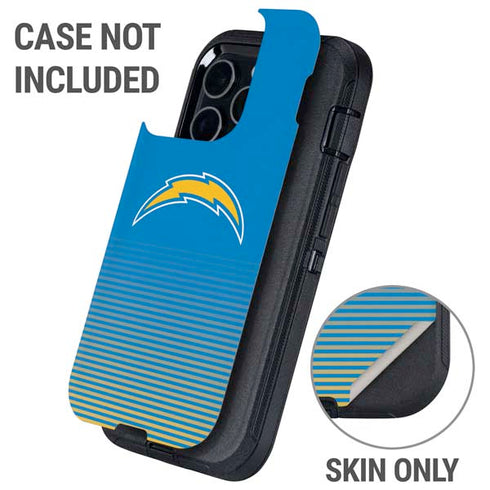 NFL Los Angeles Chargers Breakaway Otterbox Defender iPhone Skin