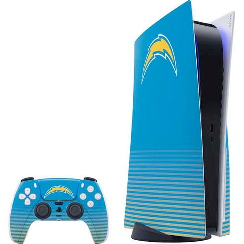 NFL Los Angeles Chargers Breakaway PlayStation PS5 Skins