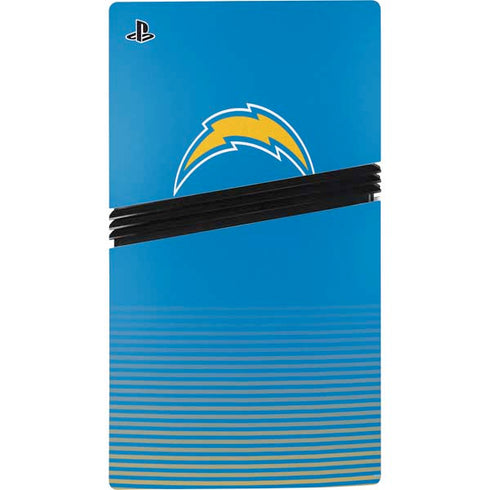 NFL Los Angeles Chargers Breakaway PS5 Pro Console Skin