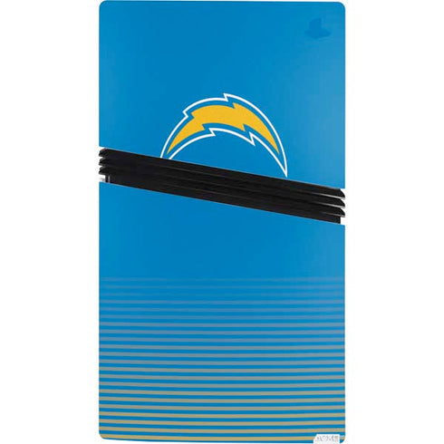 NFL Los Angeles Chargers Breakaway PS5 Pro Console Skin
