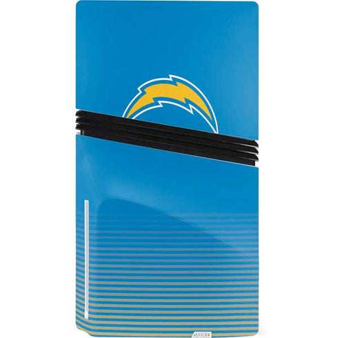 NFL Los Angeles Chargers Breakaway PS5 Pro Disk Bundle Skin
