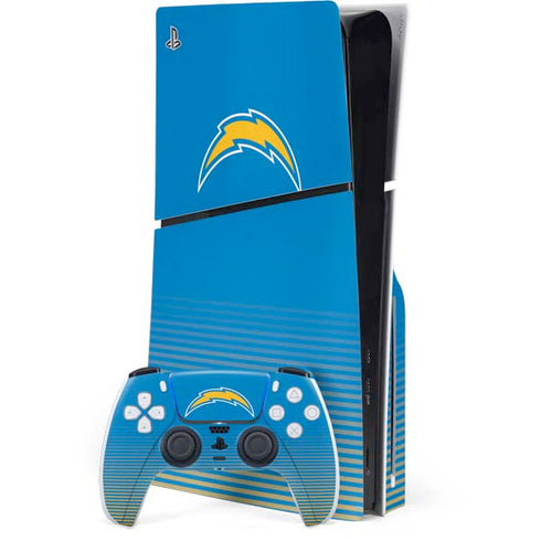 NFL Los Angeles Chargers Breakaway PlayStation PS5 Skins