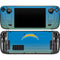 NFL Los Angeles Chargers Breakaway Steam Deck Handheld Gaming Computer OLED Skin