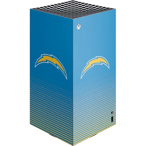 NFL Los Angeles Chargers Breakaway XBox Series X Digital Edition Console Skin