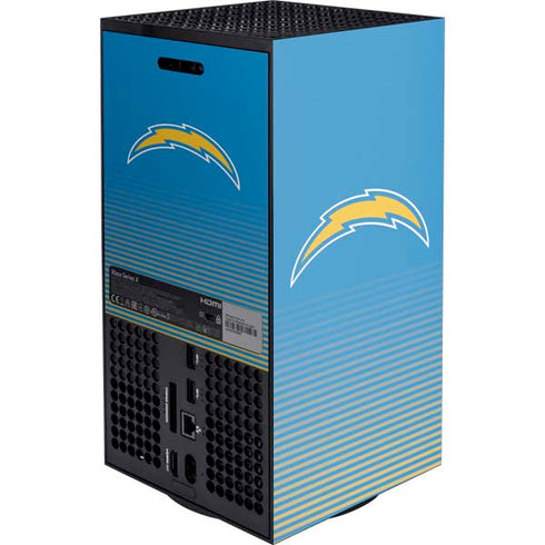 NFL Los Angeles Chargers Breakaway XBox Series X Digital Edition Console Skin