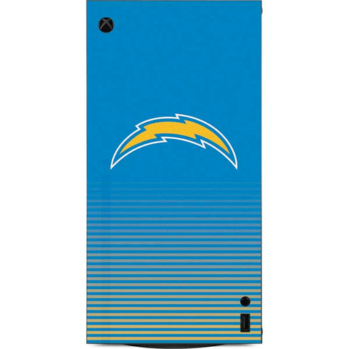 NFL Los Angeles Chargers Breakaway XBox Series X Digital Edition Console Skin