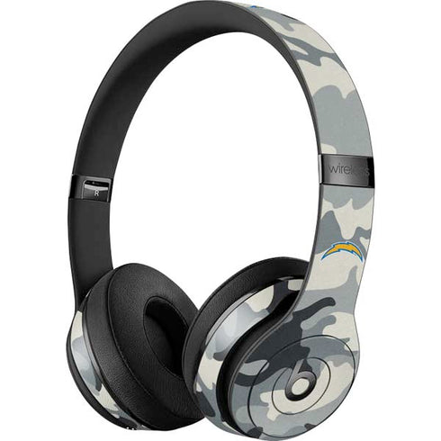 NFL Los Angeles Chargers Camo Beats Solo 3 Wireless Skin